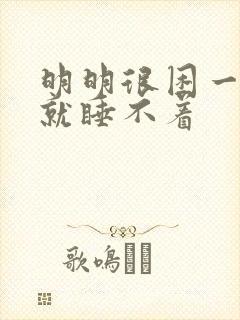 明明很困一躺下就睡不着封面