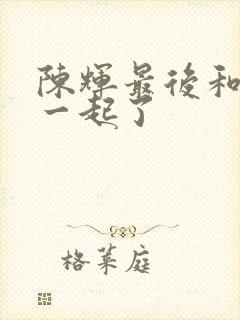 陈辉最后和谁在一起了