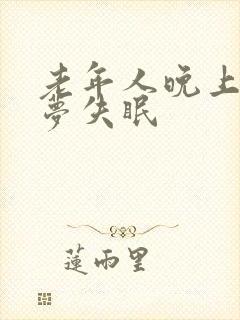 老年人晚上老做梦失眠