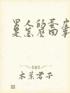 男人的蛋皮发痒是怎么回事