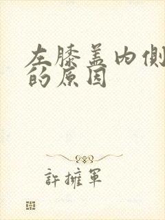 左膝盖内侧疼痛的原因