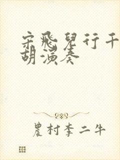 宋飞儿行千里二胡演奏