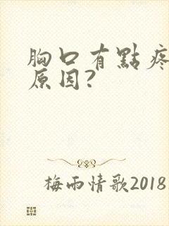 胸口有点疼什么原因?