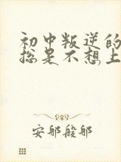 初中叛逆的孩子总是不想上学