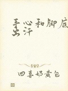 手心和脚底经常出汗封面