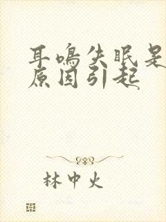 耳鸣失眠是什么原因引起