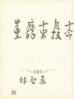 农历十月十五出生的男孩命运如何