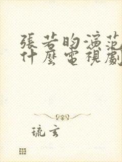 张若昀演范闲是什么电视剧