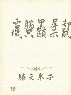 电脑黑屏却开着机只显示鼠标箭头