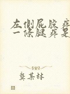 左侧屁股疼连着一条腿疼是什么原因