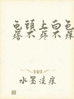 龟头上白色小疙瘩不疼不痒