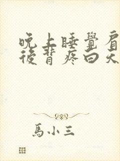 晚上睡觉肩胛骨后背疼白天不疼