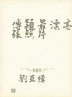 傅颖最漂亮的一张照片