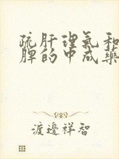 疏肝理气和胃健脾的中成药有哪些封面