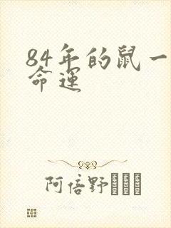 84年的鼠一生命运