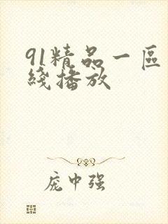 91精品一区在线播放