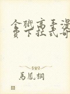 全职高手漫画免费下拉式奇妙漫画封面