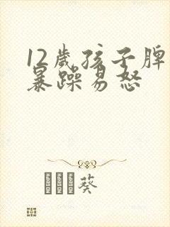 12岁孩子脾气暴躁易怒