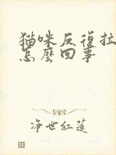 猫咪反复拉稀是怎么回事