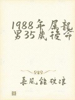 1988年属龙男35岁后命运封面