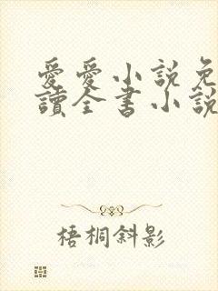 爱爱小说免费阅读全书小说乡村封面