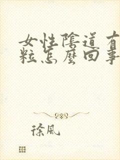 女性阴道有小肉粒怎么回事