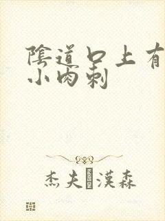 阴道口上有好多小肉刺