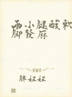 两小腿酸软无力脚发麻