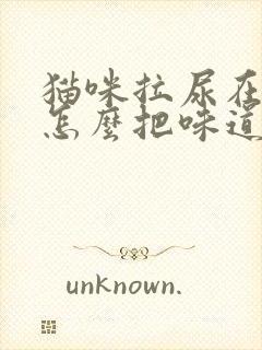 猫咪拉尿在床上怎么把味道弄掉