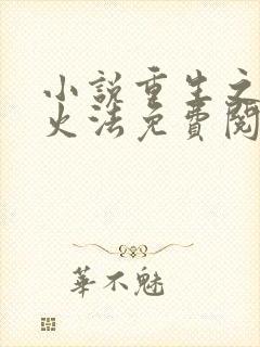 小说重生之狂暴火法免费阅读