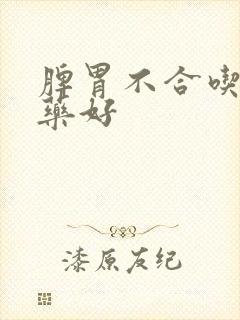 脾胃不合吃什么药好封面