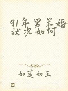 91年男羊婚姻状况如何