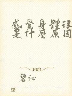 感觉身体很疲惫是什么原因