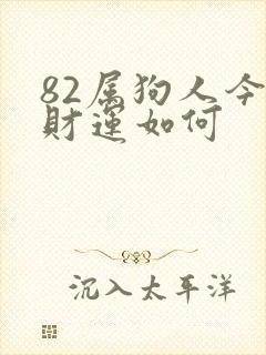 82属狗人今日财运如何