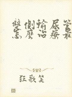 双侧输尿管结石怎么治疗最好