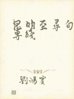 昆明至寻甸物流专线封面