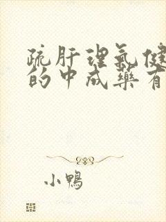 疏肝理气健脾胃的中成药有哪些