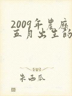 2009年农历五月出生的男孩命运封面