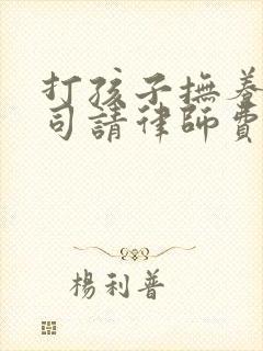 打孩子抚养权官司请律师费用多少钱