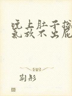 晚上肚子总是胀气放不出屁