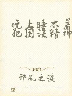 晚上睡不着白天犯困没精神