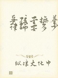 争孩子抚养权请律师要多少钱