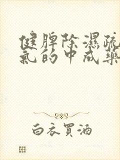 健脾除湿疏肝理气的中成药