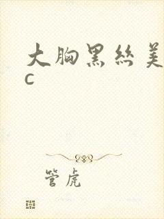 大胸黑丝美女被c