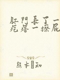 肛门长了一个肉疙瘩一擦屁股就疼