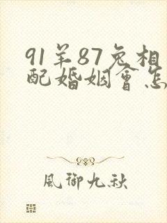 91羊87兔相配婚姻会怎么样