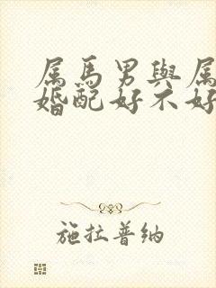 属马男与属猴女婚配好不好