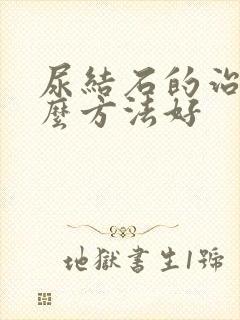 尿结石的治疗什么方法好封面