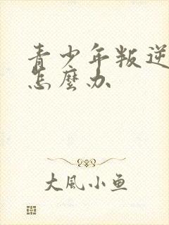 青少年叛逆厌学怎么办封面