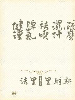 健脾祛湿,疏肝理气吃什么药